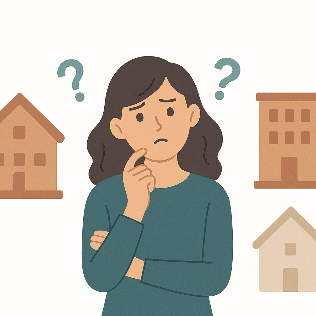 どの物件を選べばいいかわからない